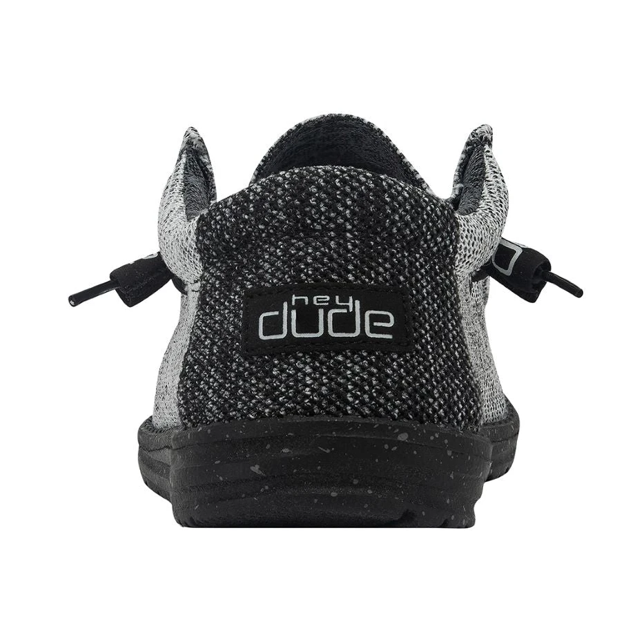 Hey DudeĀ® Men's Wally Stretch Dark Web Light Grey Shoes 110383385 - Image 6