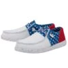 'Hey Dude' Men's Wally Sox - Tri American Pride