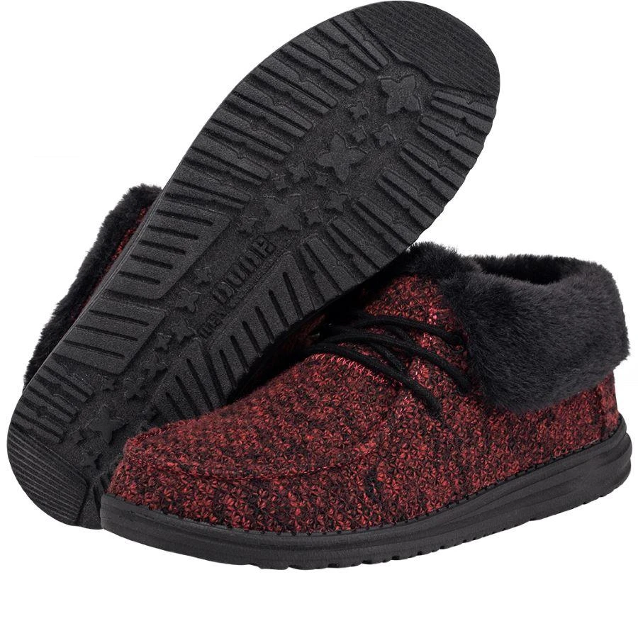 'Hey Dude' Women's Britt - Lumberjack Red - Image 2