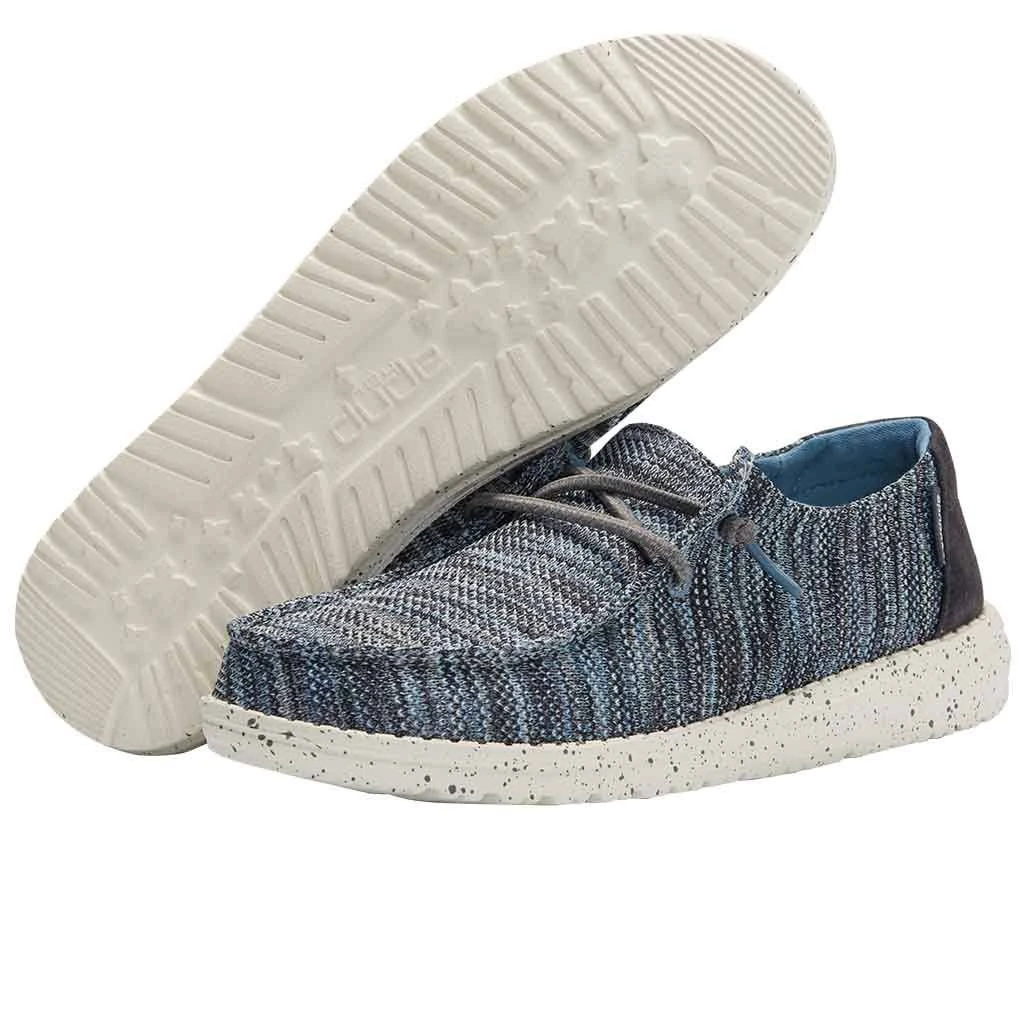 'Hey Dude' Women's Wendy Sox - Ice Blue - Image 3