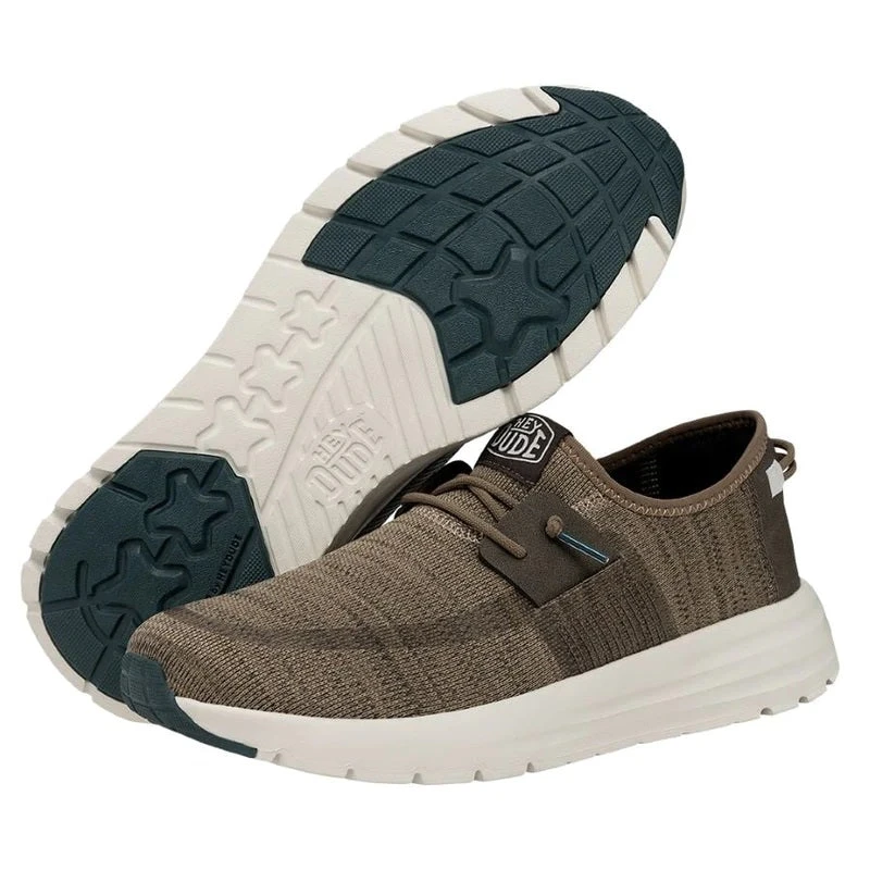 'Hey Dude' Men's Sirocco Sneaker - Beige Bark - Image 3