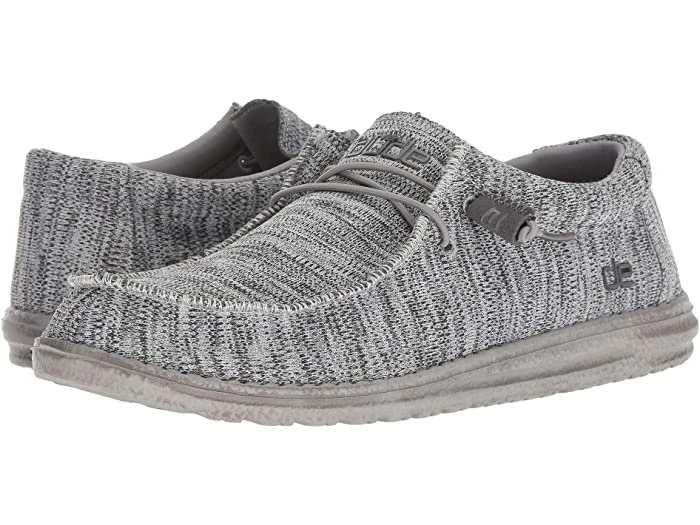 'Hey Dude' Men's Wally B Sox - Grey - Image 2