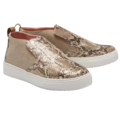 Hey Dude Ladies Peyton Snake Brown Shoes 121791558
