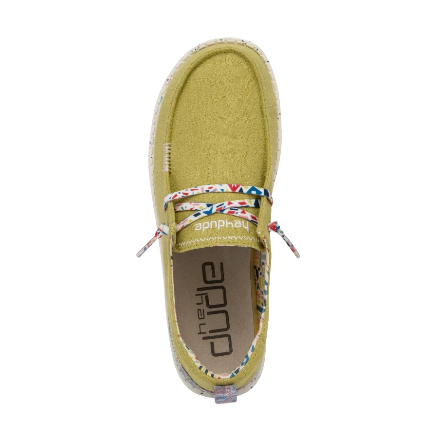 Hey DudeĀ® Ladies Wendy Zig Zag Acacia Slip On 122288364 - Image 2