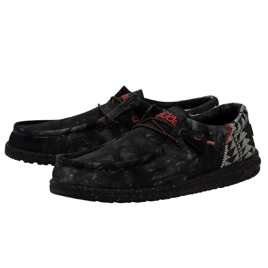 'Hey Dude' Men's Wally Funk - Back In Black