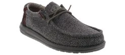 Hey Dude Wally Magnetite Menās Casual Shoe