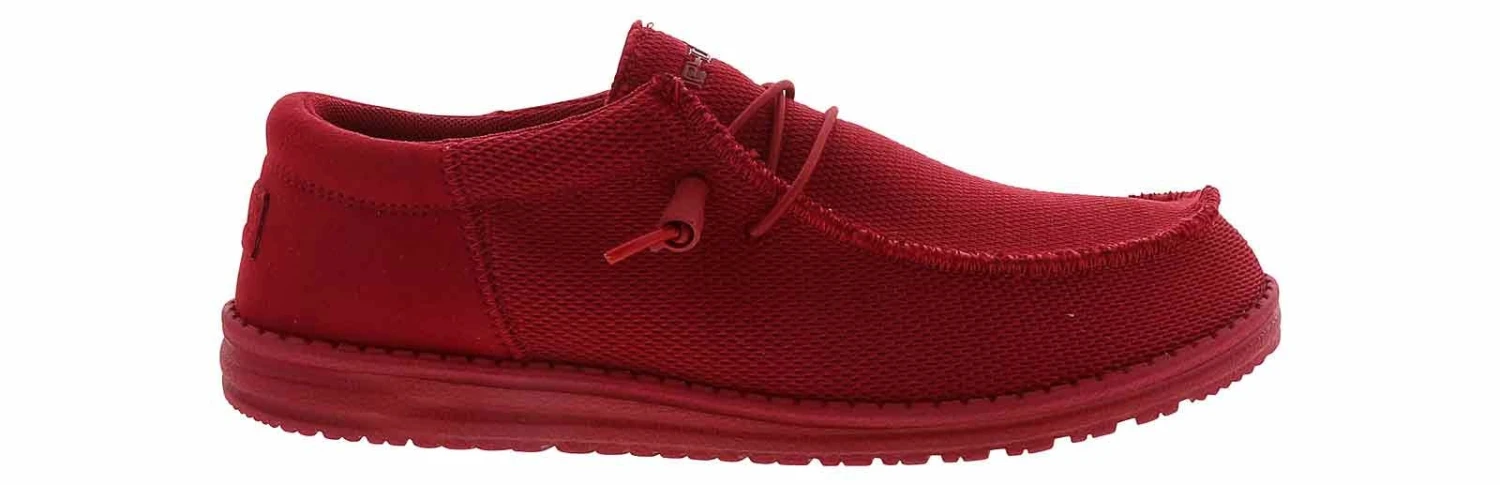 Hey Dude Wally Funk Mono Red Men’s Casual Shoe - Image 2