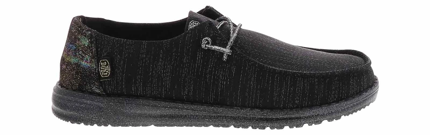 Hey Dude Wendy Glitter Meteor Shower Women's Casual Shoe - Image 2