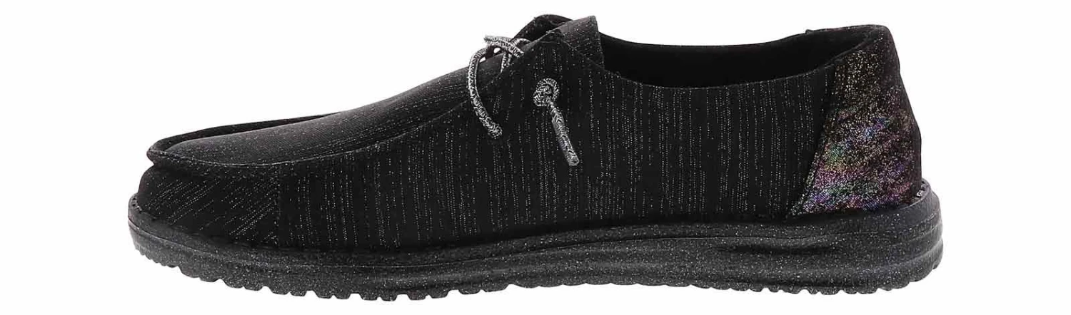 Hey Dude Wendy Glitter Meteor Shower Women's Casual Shoe - Image 4