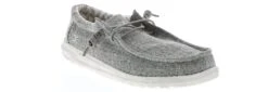 Hey Dude Wally Linen Iron Men's Casual Shoe